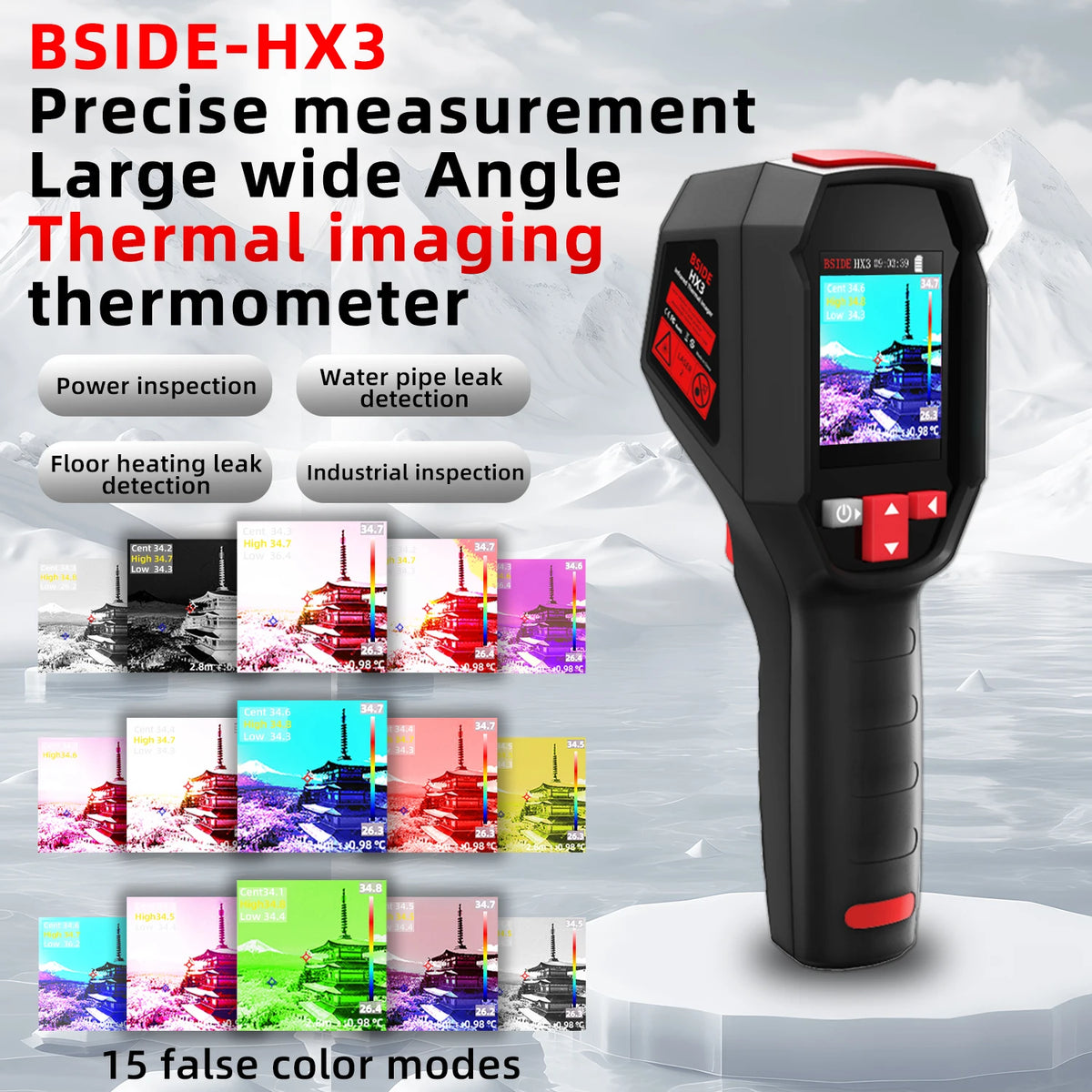 Handheld Thermal Imaging Camera – 240x240 IR Resolution