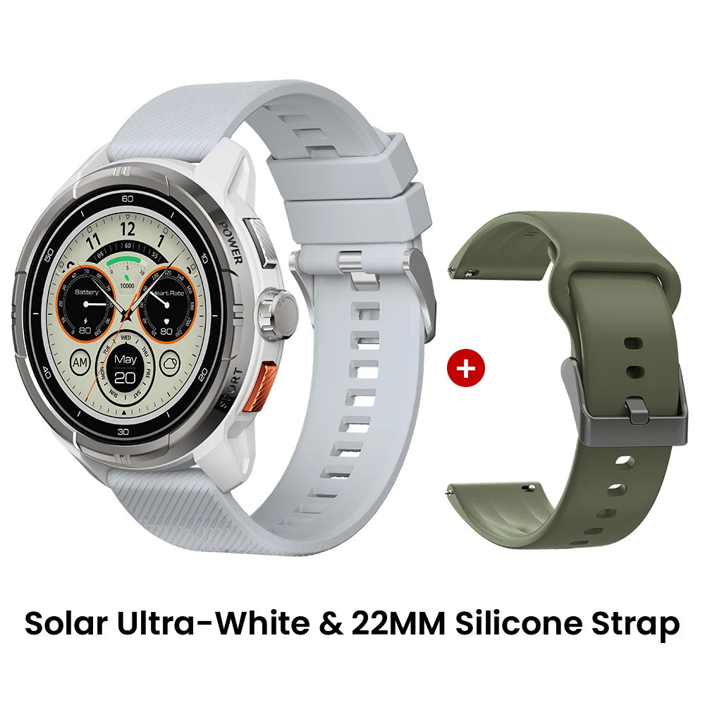 HAYLOU Solar Ultra GPS Smart Watch, 1.6" AMOLED, 5ATM Water Resistant, Bluetooth Calling