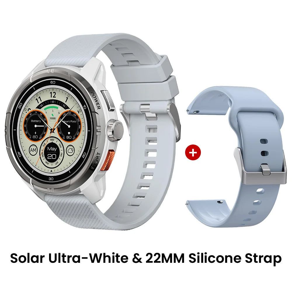 HAYLOU Solar Ultra GPS Smart Watch, 1.6" AMOLED, 5ATM Water Resistant, Bluetooth Calling