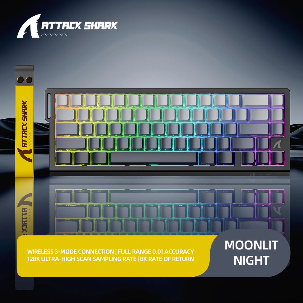 Hall Effect Magnetic Switch Gaming Keyboard – 68 Keys, RGB, Rapid Trigger
