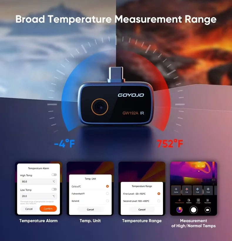 Infrared Thermal Imager – Handheld Inspection & Repair Camera