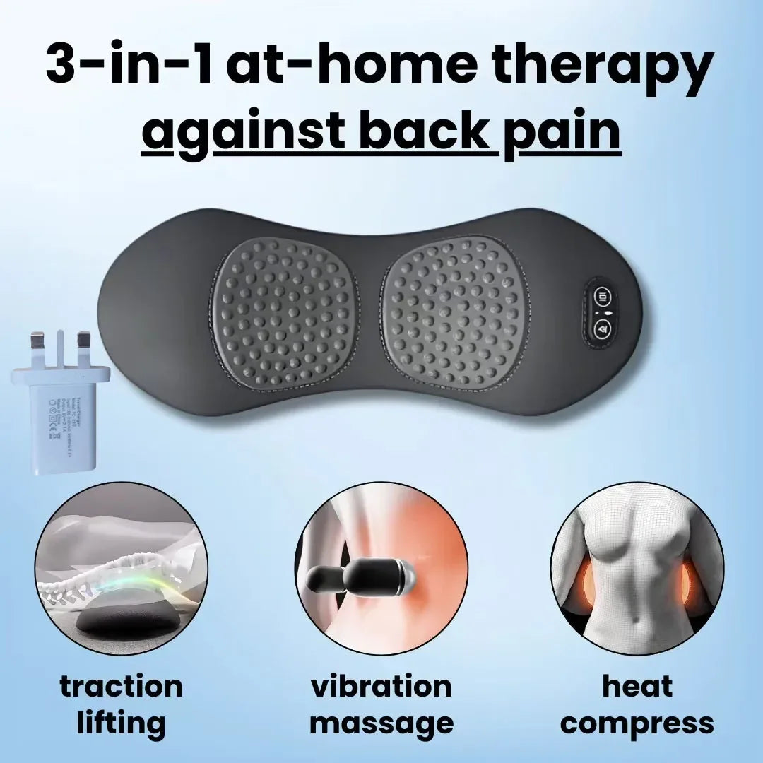 Multifunctional 3-in-1 Back & Neck Massager with Heat