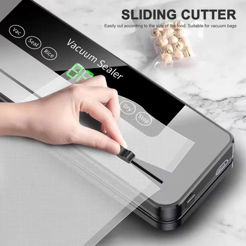 Electric Vacuum Sealer Machine – Touch Control Food Saver
