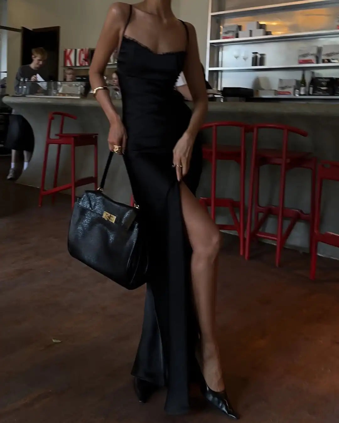 Elegant Satin Dress Women's Sexy Lace Patchwork Backless Lace-up Summer Dress 2026 New Fashion Luxury Ladies Party Evening Dress
