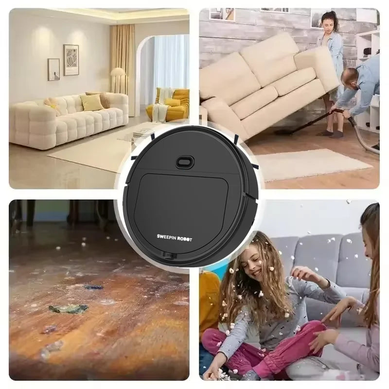 Fully Automatic Robot 3-in-1 Efficient Cleaning Scanning Suction Dragging Integrated Cleaning Machine Vacuum Cleaner Home 2026
