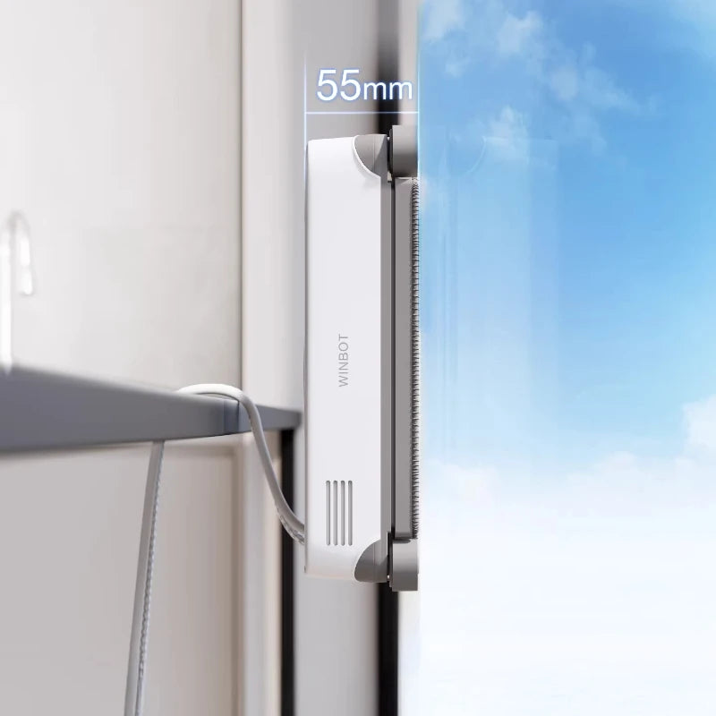 ECOVACS smart Robot for washing windows WINBOT  MINI2 Window Cleaning Robot 8000Pa Glass Vacuum Cleaner 100-240V