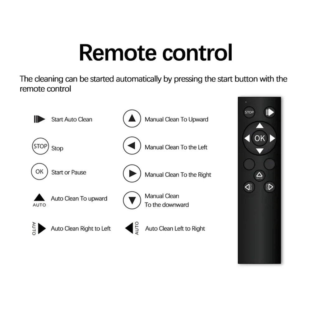 Electric Window Cleaning Robot – Smart Glass Cleaner with Suction & Spray
