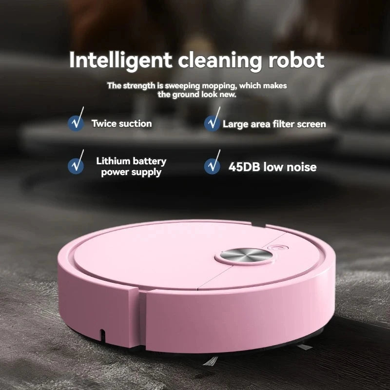 Mini Vacuum Cleaning Robot Smart Mopping Suction And Sweeping Integrated Fully Automatic Home Cleaning Sweeping Robot 2026 New
