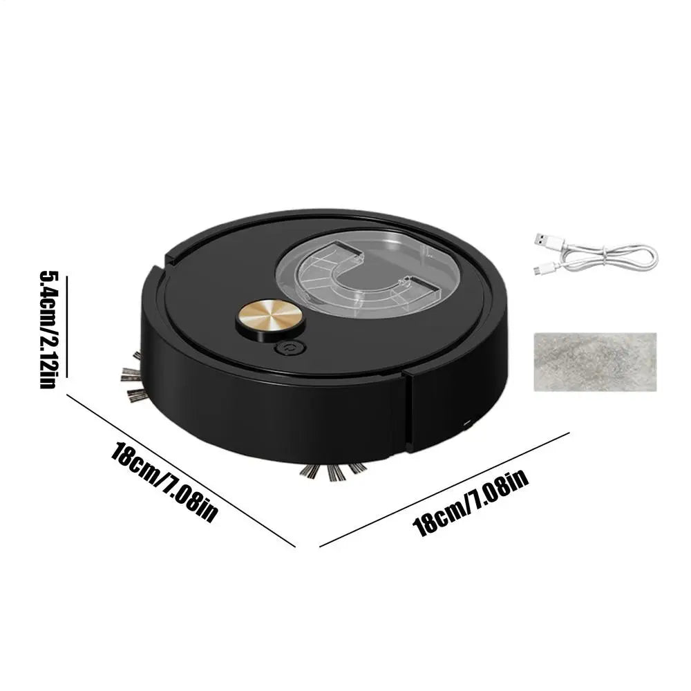 Self Cleaning Robot Vacuum Smart Cleaning Device Automatic Type-C Rechargeable Floor Robot Vacuum for Pet Hair Dust Carpet