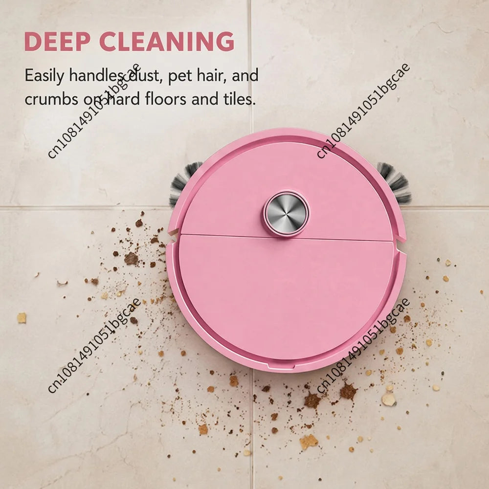 3 In 1 Intelligent Cleaning Robot Easy To Use Mini Robots Vacuum Cleaner Smart Cleaning Machine for Pet Hair&Hard Floor&Carpet