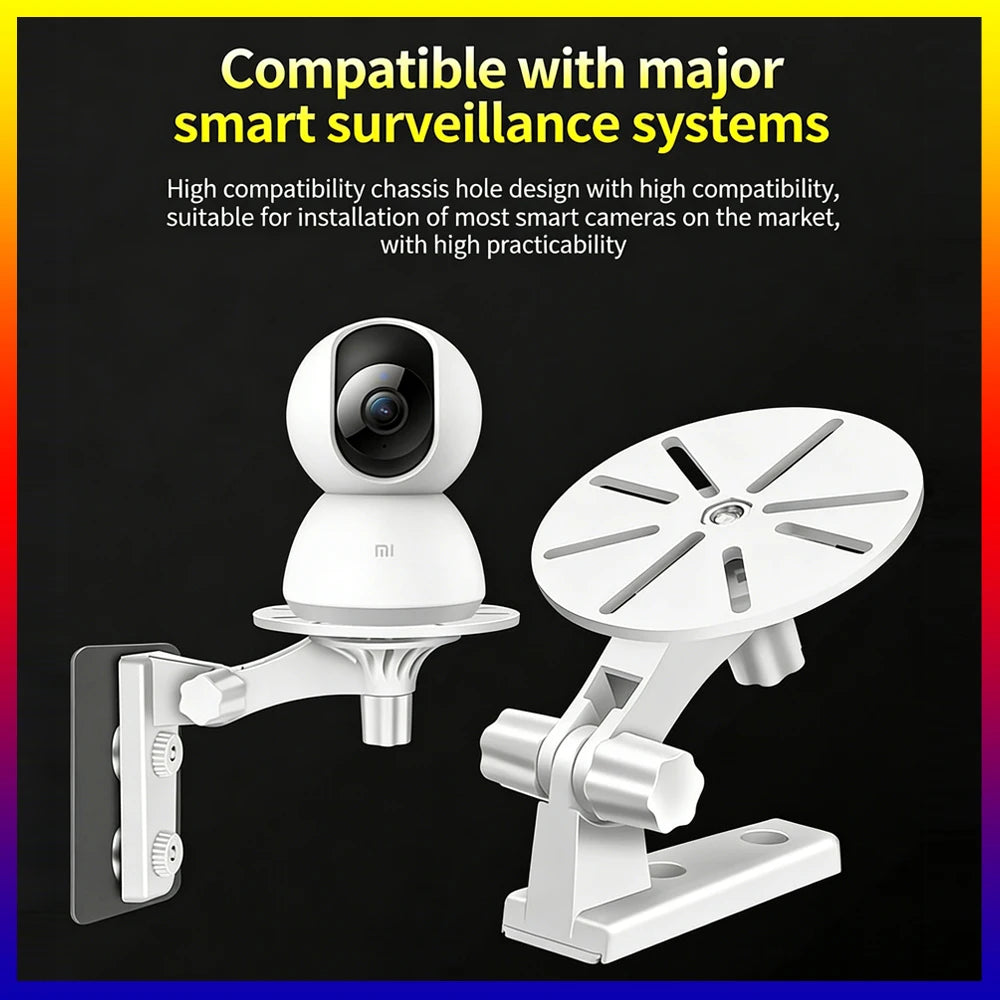 Universal Camera Support Wall Bracket, Indoor Camera Security Surveillance Accessories Camera Support And Base Holder Rack