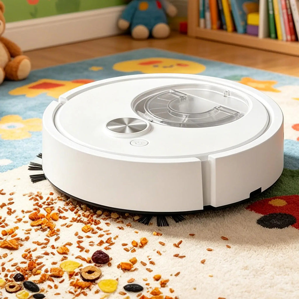 Self Cleaning Robot Vacuum Smart Cleaning Device Automatic Type-C Rechargeable Floor Robot Vacuum for Pet Hair Dust Carpet
