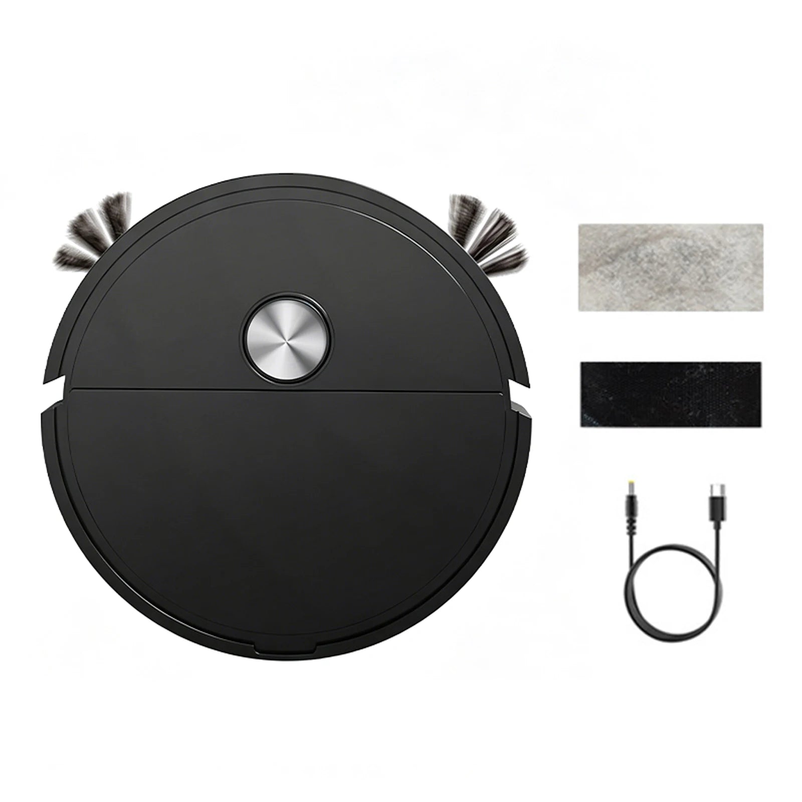 3 In 1 Intelligent Cleaning Robot Easy To Use Mini Robots Vacuum Cleaner Smart Cleaning Machine for Pet Hair&Hard Floor&Carpet
