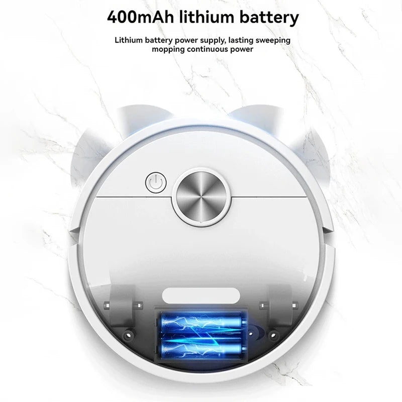 Mini Vacuum Cleaning Robot Smart Mopping Suction And Sweeping Integrated Fully Automatic Home Cleaning Sweeping Robot 2026 New
