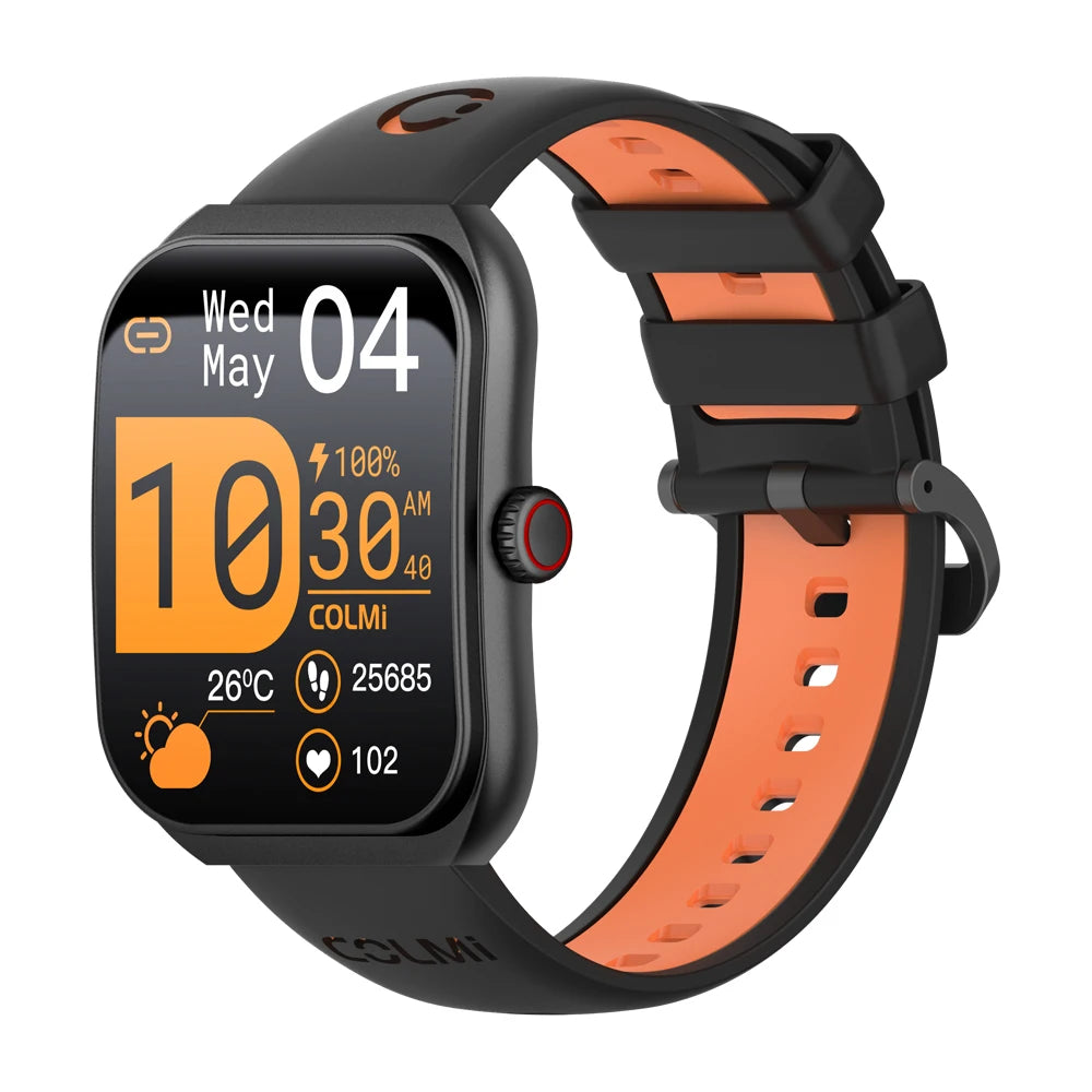 COLMI P86 Smart Watch, 1.93" AMOLED Display, Bluetooth Calling, IP68 Water Resistant