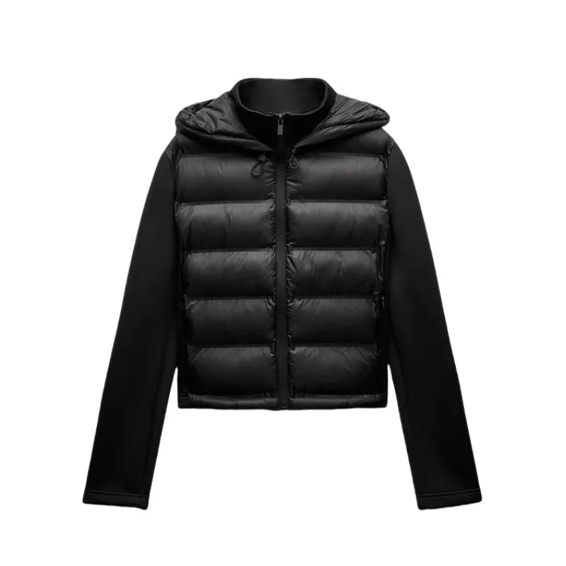 Women's Lightweight Hooded Down Jacket – Warm Packable Winter Puffer