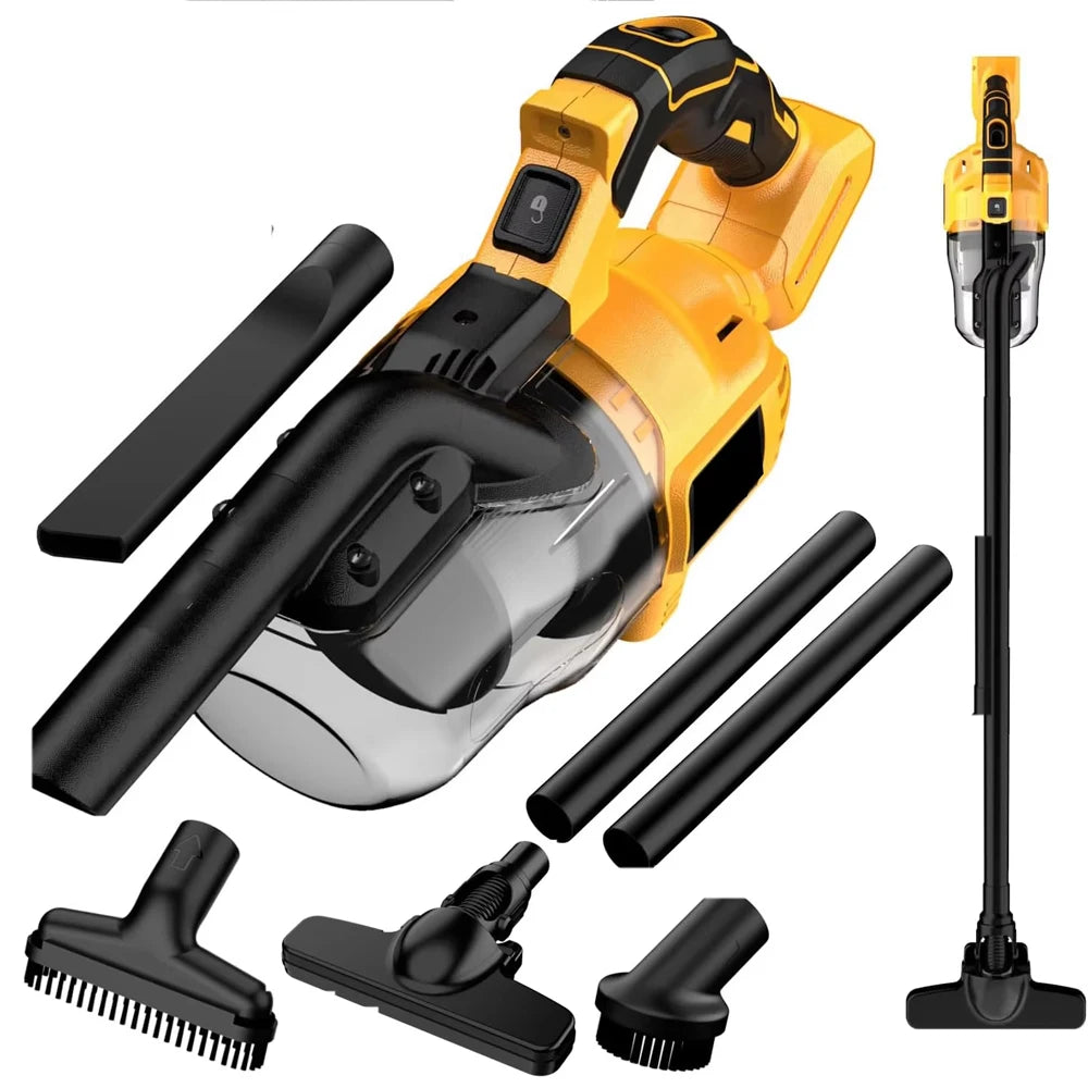 5 in 1 Handheld Electric Vacuum Cleaner with 400W Powerful Motor 46 CFM Portable Hand Vacuum for Floor Carpet Car Pet for Dewalt