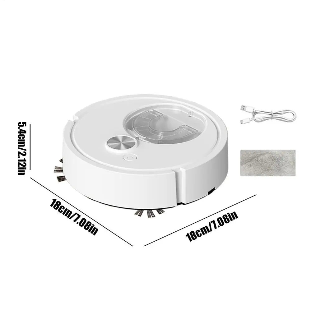 Self Cleaning Robot Vacuum Smart Cleaning Device Automatic Type-C Rechargeable Floor Robot Vacuum for Pet Hair Dust Carpet