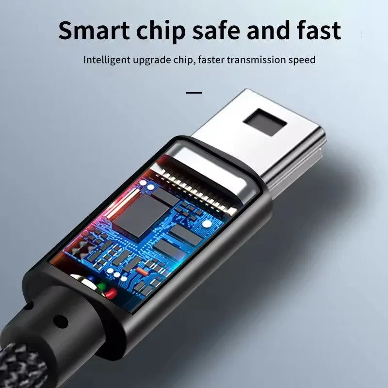 USB Type C to Mini USB Cable Adapter for MacBook Pro MP3 Camera HDD Charging Cable Data Transfer Connector Type C Mini USB Cable