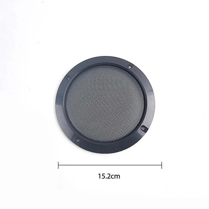 High-grade Car Home Mesh Enclosure Speaker 2 3 4 5 6 8 10 Inch Net Cover Speakers Plastic Frame Metal Iron Wire Grilles