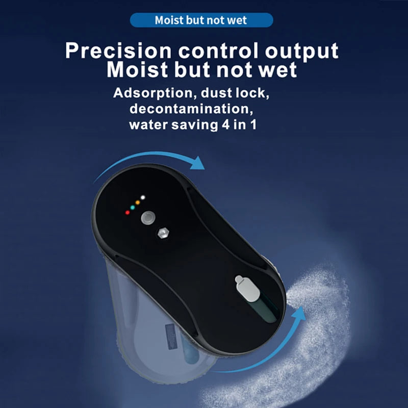Window Cleaning Robot Purerobo W-R3S With APP & Remote Control Smart Automatic Water Spray Glass Electric Window Cleaner Robot