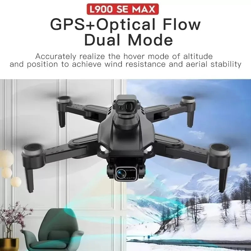 4K Camera Drone – Brushless Motors, Foldable, Aerial Photography