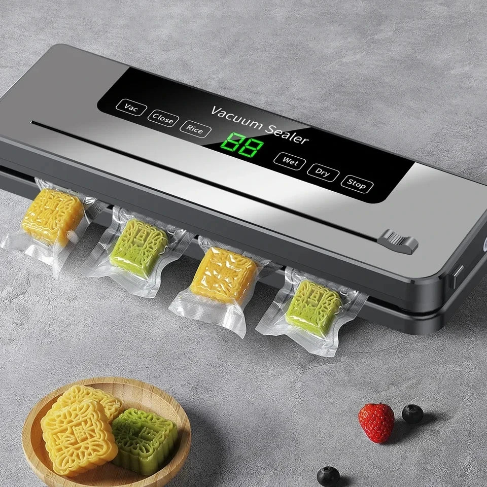 Electric Vacuum Sealer Machine – Touch Control Food Saver