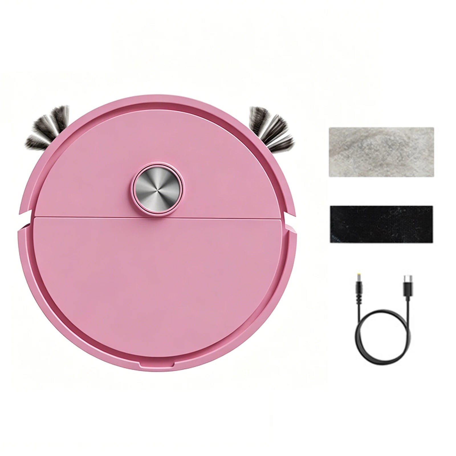 3 In 1 Intelligent Cleaning Robot Easy To Use Mini Robots Vacuum Cleaner Smart Cleaning Machine for Pet Hair&Hard Floor&Carpet