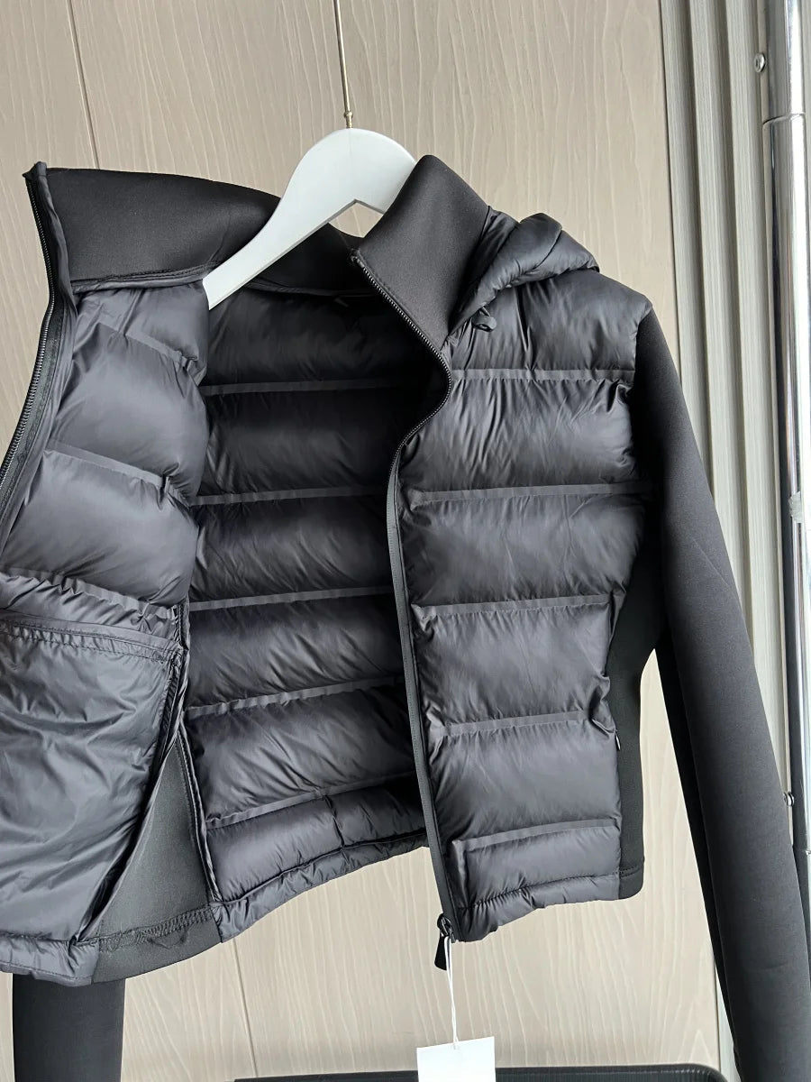 Women's Lightweight Hooded Down Jacket – Warm Packable Winter Puffer