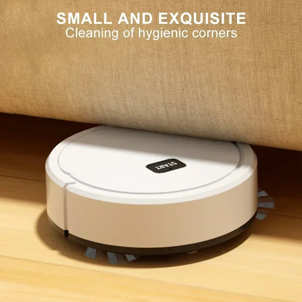2026 Smart Sweeping Robot Mini Silent Vacuum Cleaner Sweep Mop Brush 5-in-1 Multi-function Cleaning Machine for Home
