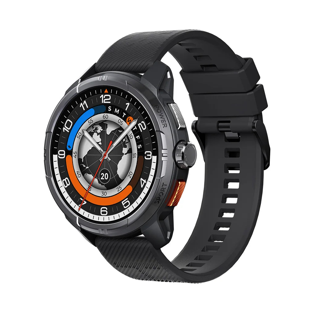 HAYLOU Solar Ultra GPS Smart Watch, 1.6" AMOLED, 5ATM Water Resistant, Bluetooth Calling