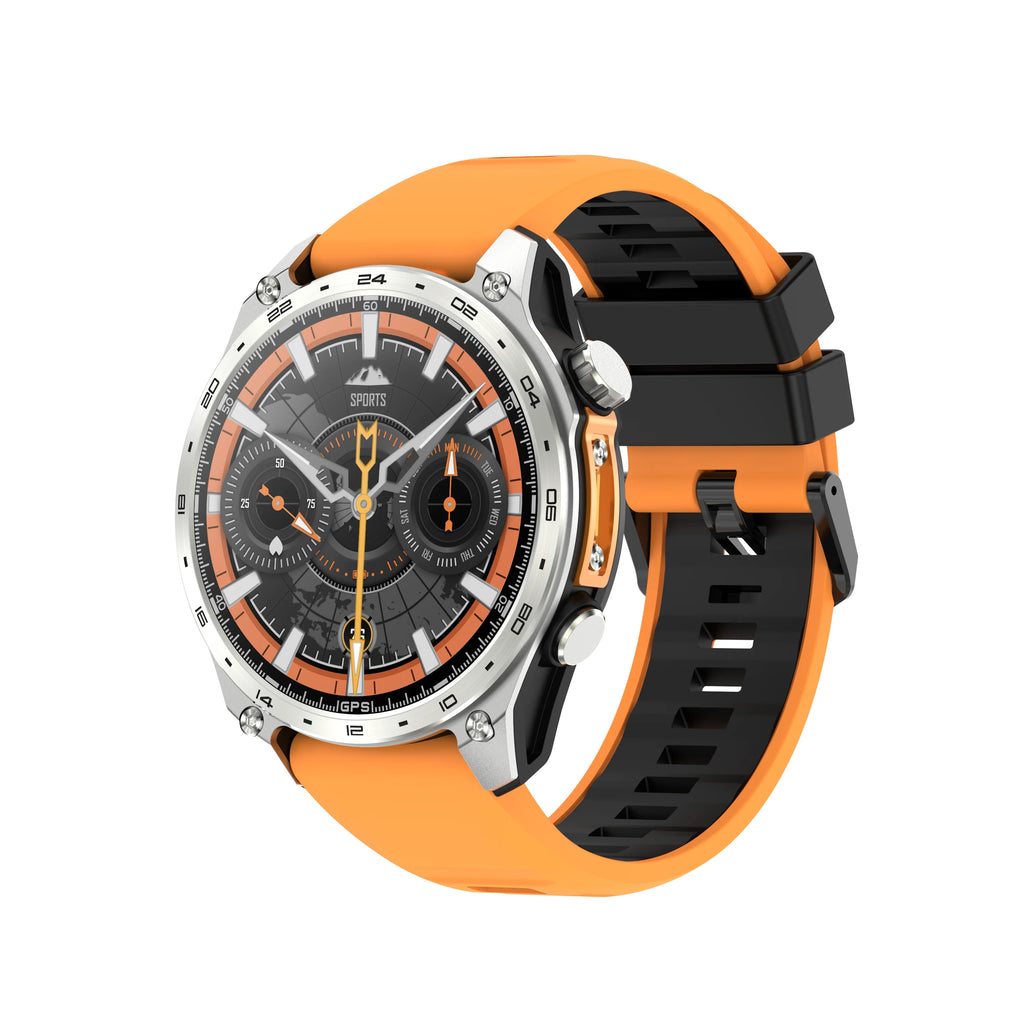HD300 Pro Outdoor GPS Smart Watch with Offline Maps, 1.43" AMOLED, Bluetooth Calling