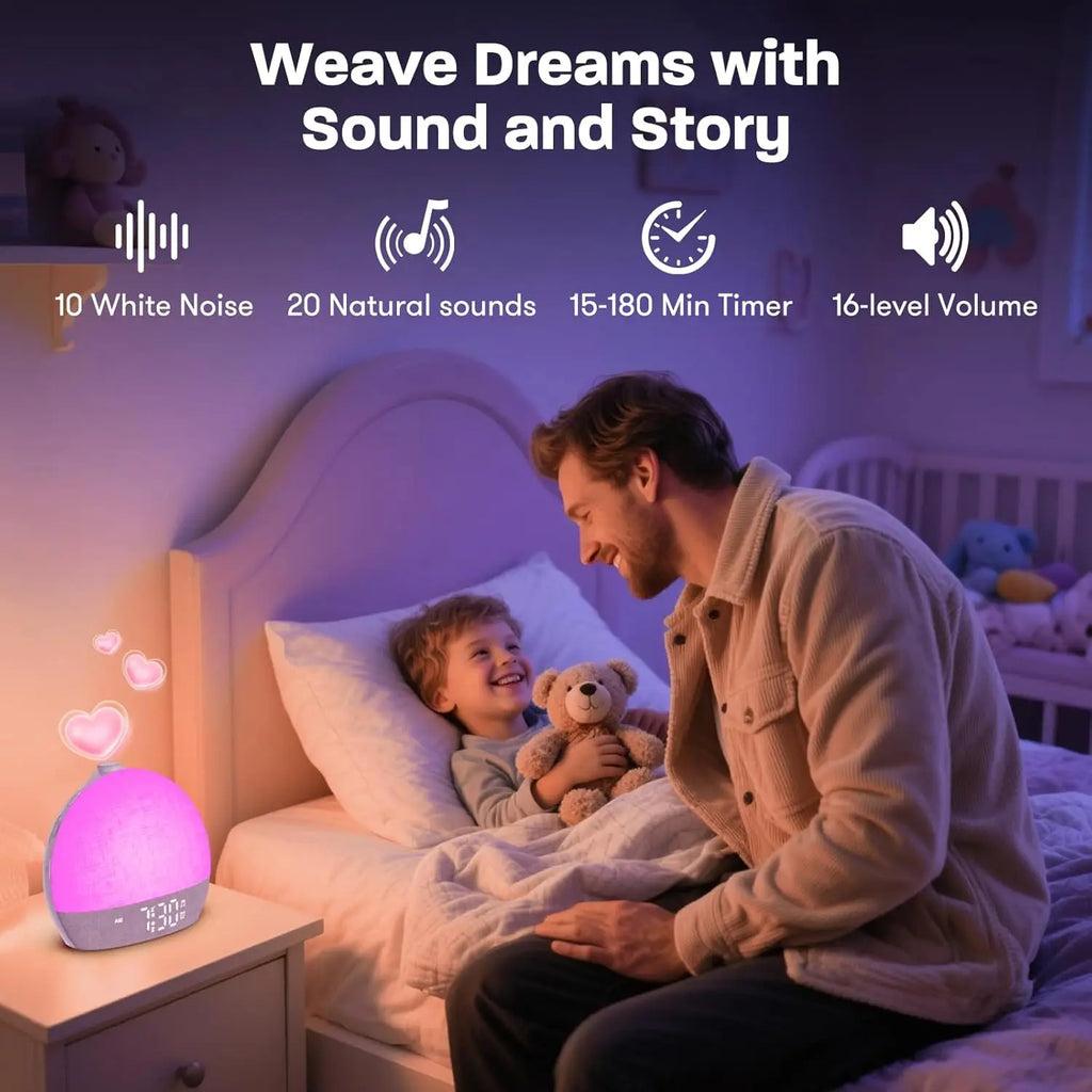 Sunrise Alarm Clock Wake-Up Light – Natural Light Alarm with Night Light & Timer