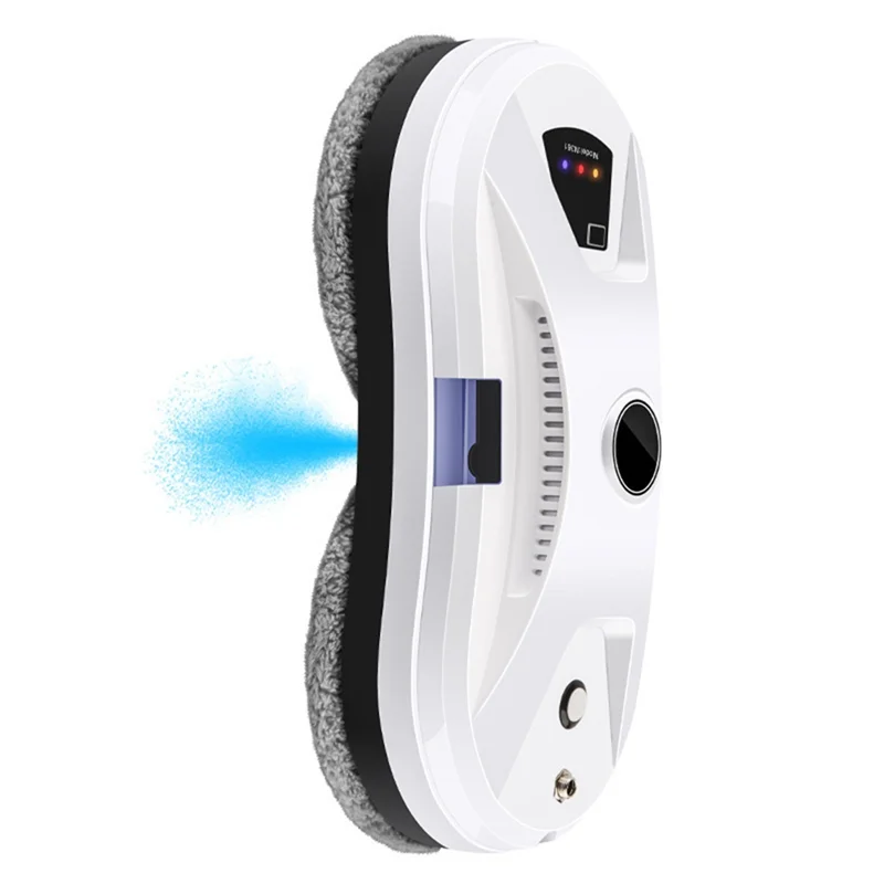 ABAC-Window Cleaning Robot With Water Remote Control Vacuum Cleaner Glass Wiper Dry Wet Mopping Capabilities EU Plug