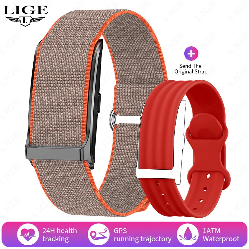 LIGE Screenless Fitness Band Watch, Activity & Sleep Tracking, Water Resistant