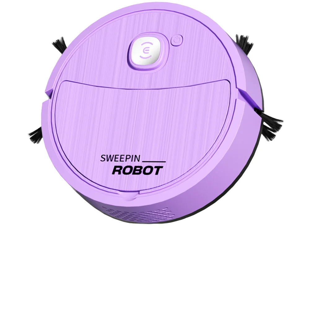 Smart Vacuum Cleaner Robot with 3 in 1 Cleaning Modes Sweeping Suction and Mopping for Effective Hard Floor and Carpet Cleaning