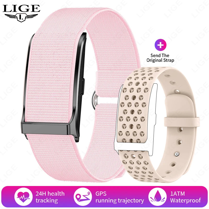 LIGE Screenless Fitness Band Watch, Activity & Sleep Tracking, Water Resistant