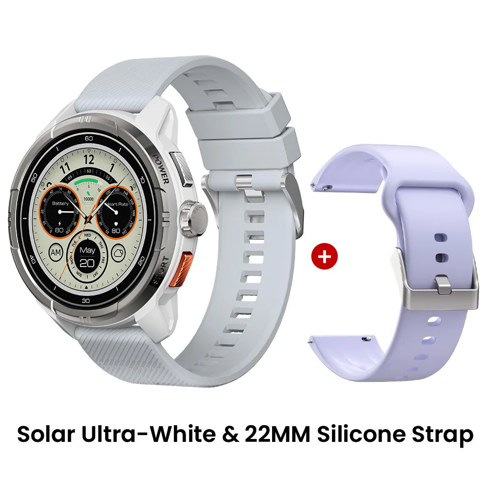 HAYLOU Solar Ultra GPS Smart Watch, 1.6" AMOLED, 5ATM Water Resistant, Bluetooth Calling