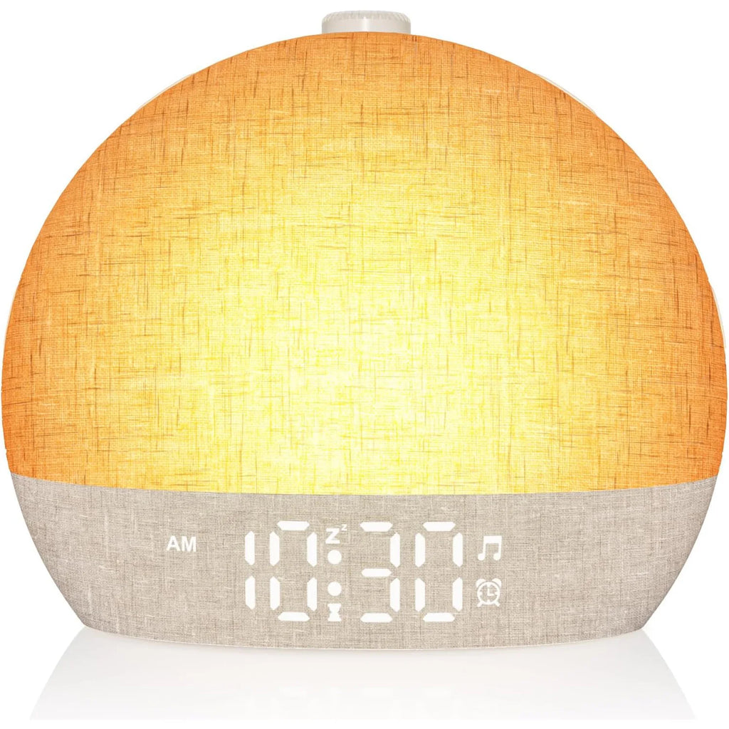 Sunrise Alarm Clock Wake-Up Light – Natural Light Alarm with Night Light & Timer
