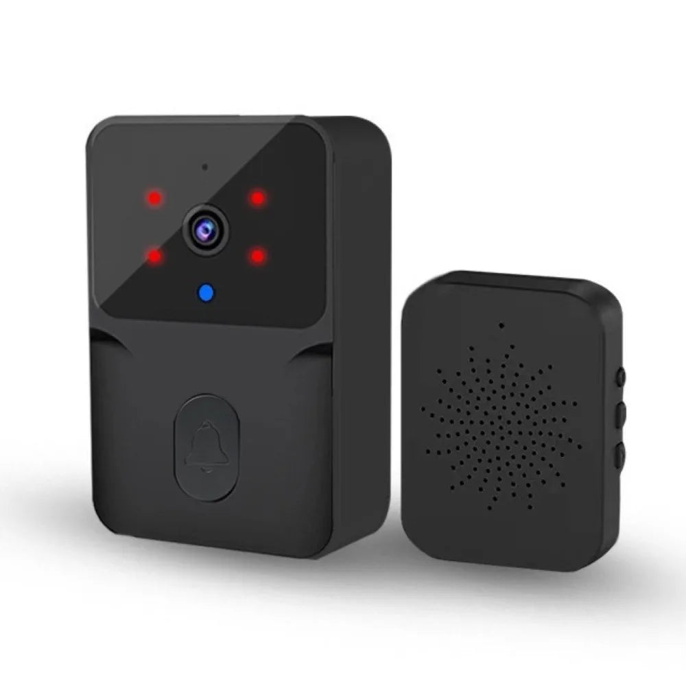 HD Wireless Doorbell Infrared Night Vision Easy Installation Doorbell Camera Remote Access Security Video Intercom