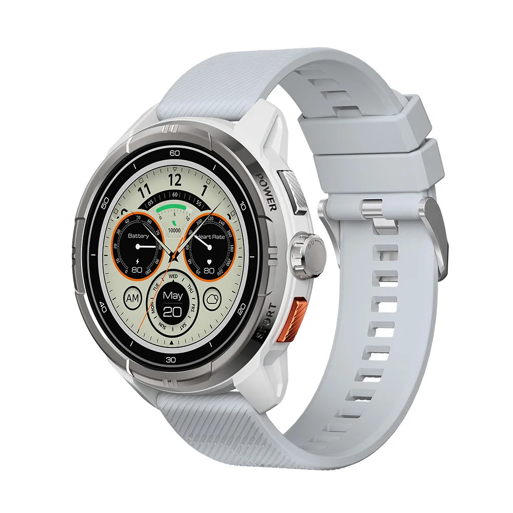 HAYLOU Solar Ultra GPS Smart Watch, 1.6" AMOLED, 5ATM Water Resistant, Bluetooth Calling