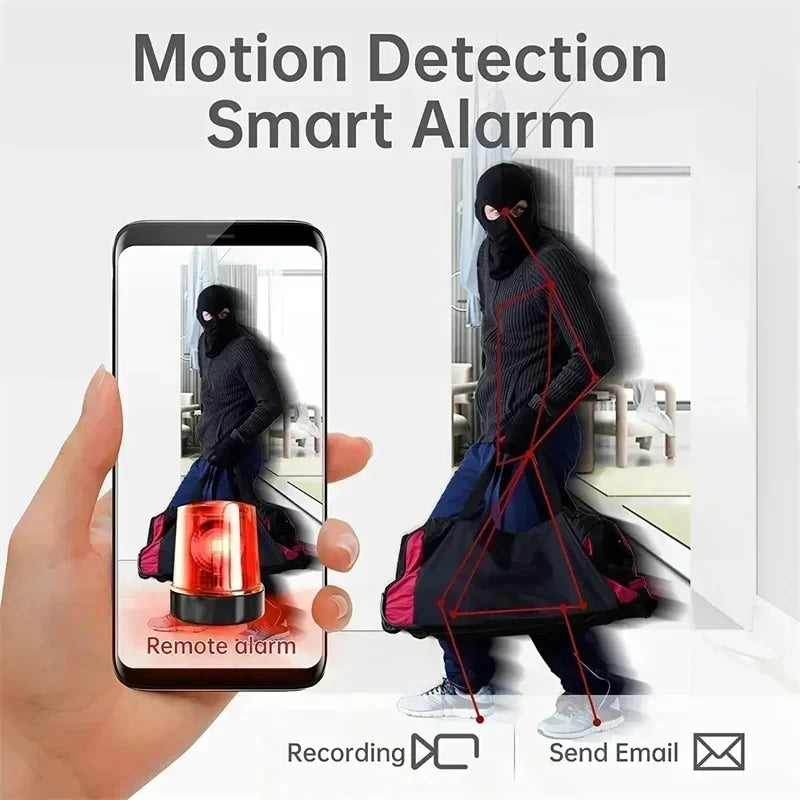Wifi Surveillance Camera Home Indoor Audio Wireless Camera HD 1080P CCTV Video Security Protection Camera Wifi IP Monitor