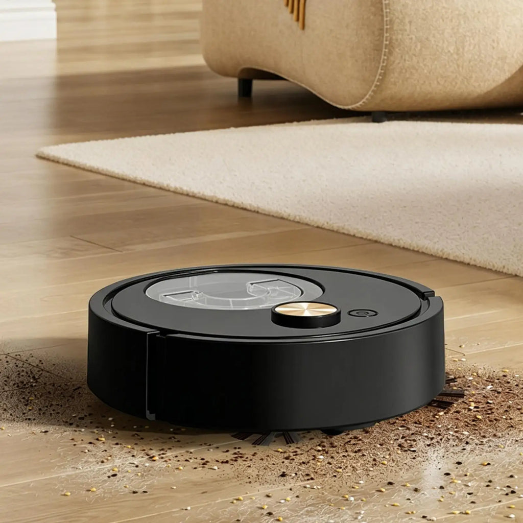 Self Cleaning Robot Vacuum Smart Cleaning Device Automatic Type-C Rechargeable Floor Robot Vacuum for Pet Hair Dust Carpet