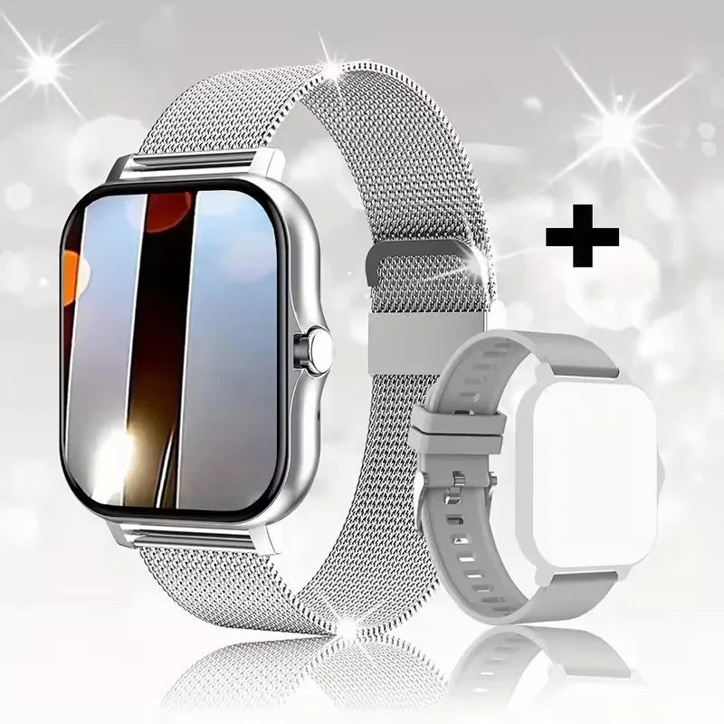 1.83" Smart Watch with Bluetooth Calling, Fitness Tracker & Sports Modes for iOS/Android