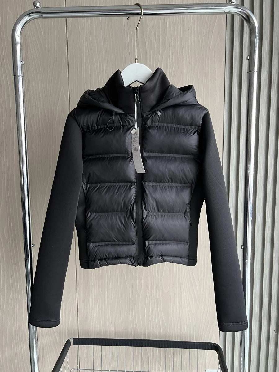 Women's Lightweight Hooded Down Jacket – Warm Packable Winter Puffer