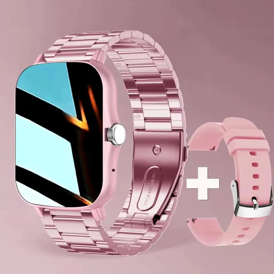 1.83" Smart Watch with Bluetooth Calling, Fitness Tracker & Sports Modes for iOS/Android