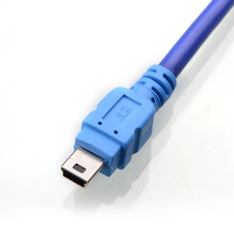 mini usb data line T-port usb charging cable USB Cable 2.0 A Male to Mini B 5 Pin 5P T Port MiniUSB for Devices MP3 MP4 Camera