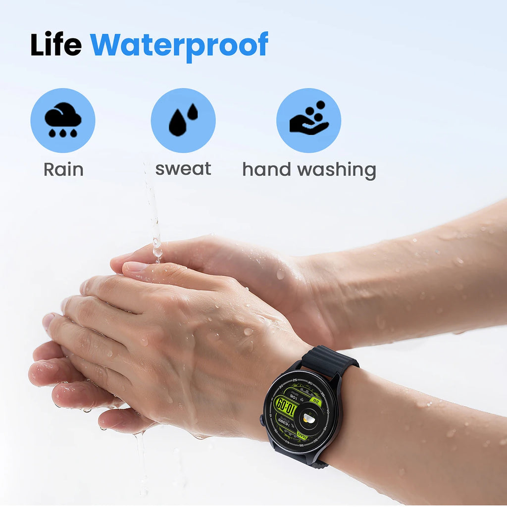 HAYLOU Watch 4S GPS Smart Watch, 1.43" AMOLED Display, 120+ Workout Modes