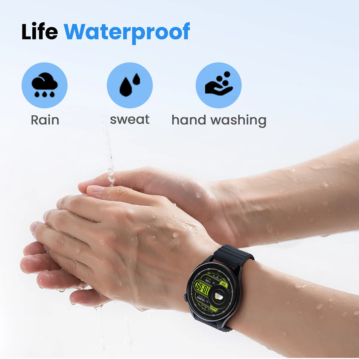 HAYLOU Watch 4S GPS Smart Watch, 1.43" AMOLED Display, 120+ Workout Modes