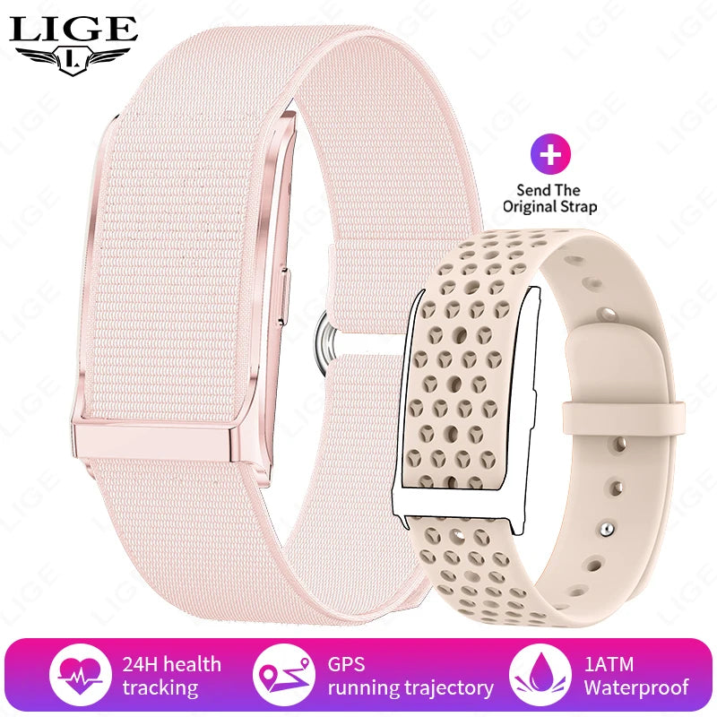 LIGE Screenless Fitness Band Watch, Activity & Sleep Tracking, Water Resistant